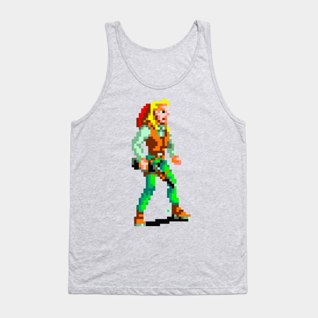 Bob Sunset Riders Tank Top by Pexel Pirfect